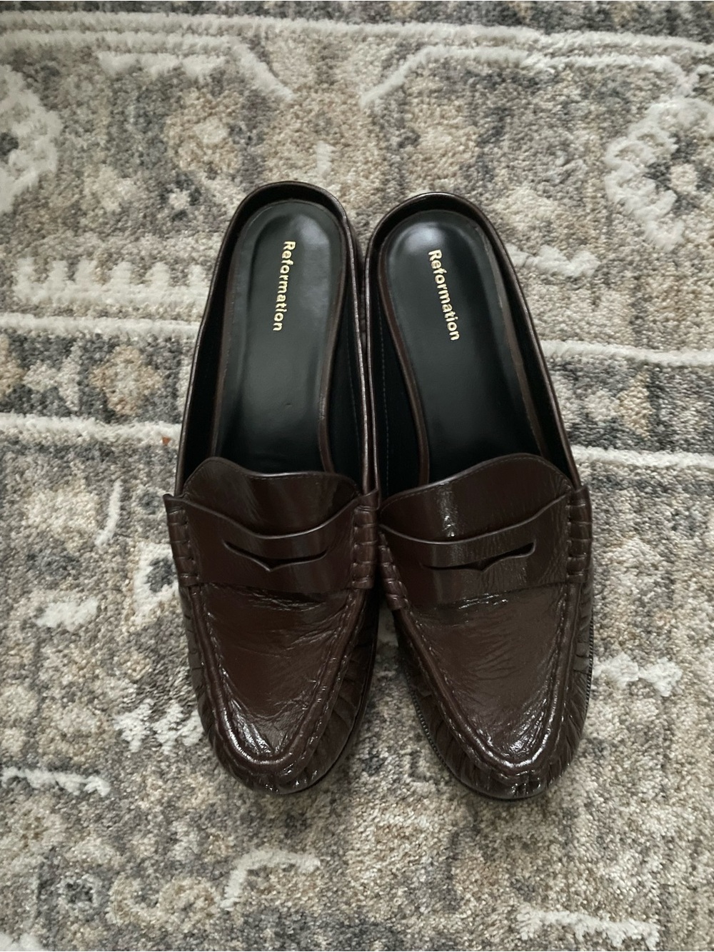 Reformation Francine loafer mule - Picture 8 of 10